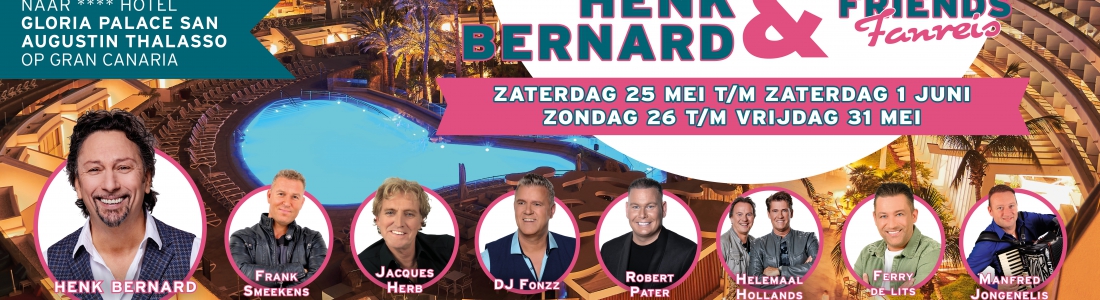 Henk Bernard Friends Fanreis 2024 Reizen FP2000 Events